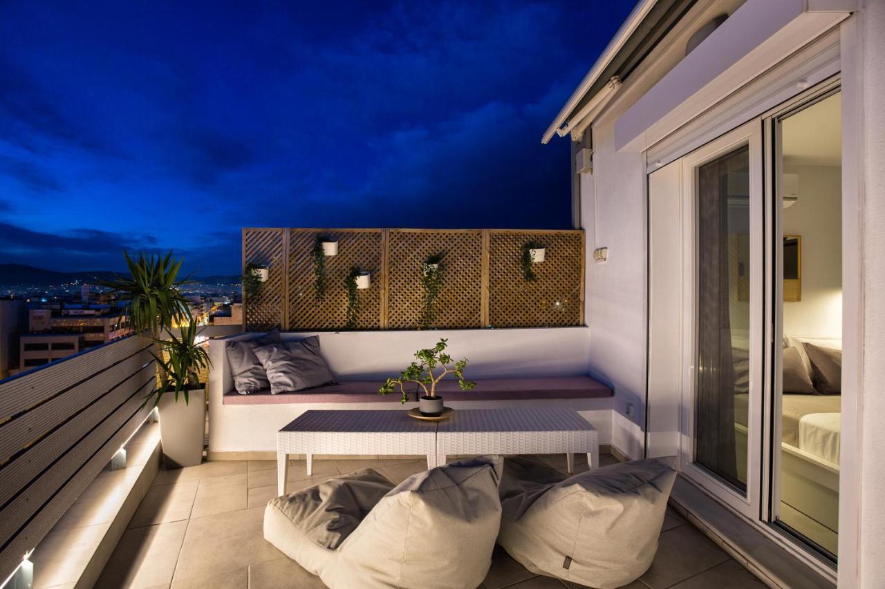 Private Jacuzzi & Acropolis View - The Loft Athens Exterior photo