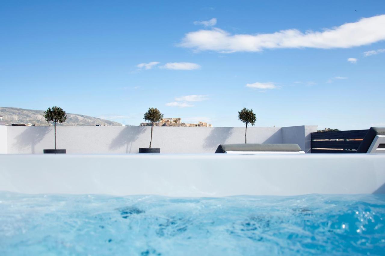 Private Jacuzzi & Acropolis View - The Loft Athens Exterior photo